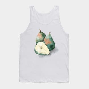 Watercolor pears Tank Top